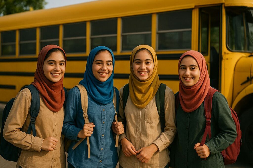 لباس برای اردو دخترانه