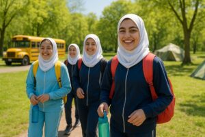 اردوی مدرسه دخترانه