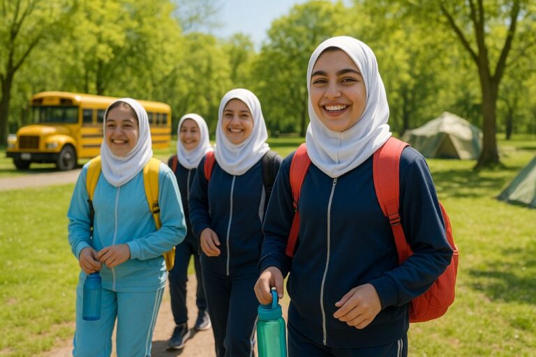 اردوی مدرسه دخترانه